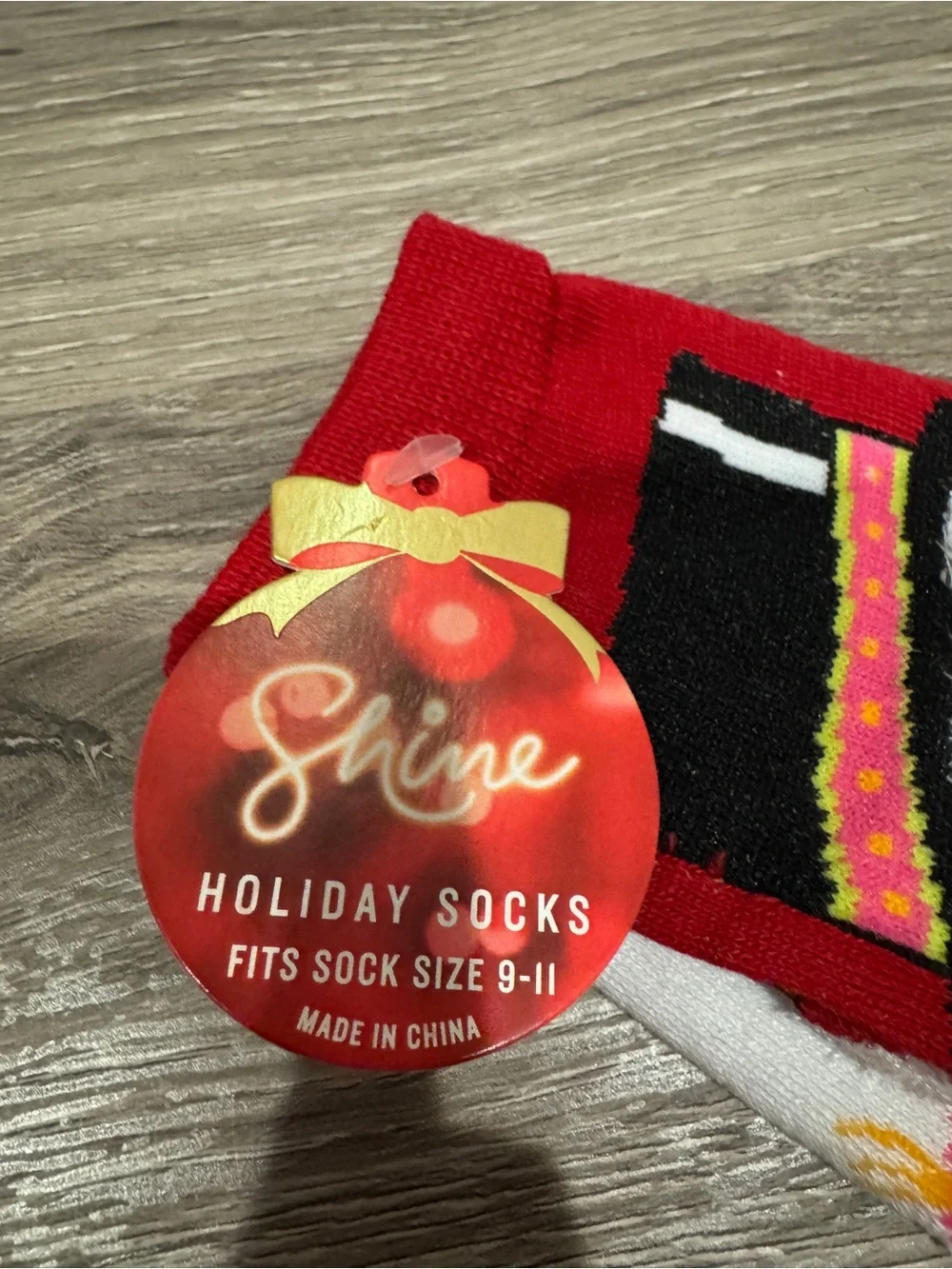 ⛄️ Snowman Women’s Socks New With Tags Size 9-11 - Red, White, Pink, & Green